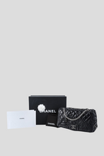 Load image into Gallery viewer, Black RHW Limited Edition Lambskin Paris Moscow Jumbo Flap Bag by Chanel
