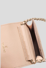 Load image into Gallery viewer, Beige GHW Lambskin Phone Holder Crossbody Bag by Chanel
