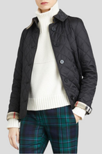 Load image into Gallery viewer, Black Diamond Quilted Thermoregulated Jacket by Burberry
