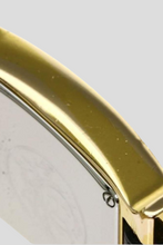 Load image into Gallery viewer, Black Yellow Gold Plated Steel Heure H Medium Watch by Hermès
