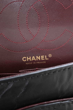 Load image into Gallery viewer, Black GHW Aged Calfskin Large 2.55 Bag by Chanel
