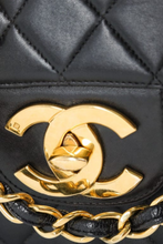 Load image into Gallery viewer, Black GHW Lambskin Jumbo Single Flap Bag by Chanel
