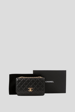 Load image into Gallery viewer, Black GHW Lambskin Trendy CC Wallet On Chain by Chanel
