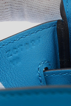 Load image into Gallery viewer, Bleu Frida PHW Birkin 25 Swift Leather Bag by Hermès
