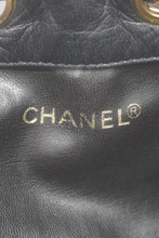 Load image into Gallery viewer, Black GHW Lambskin CC Bucket Bag by Chanel
