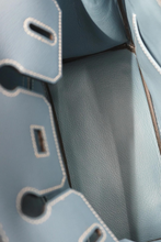 Load image into Gallery viewer, Blue Jean PHW Birkin 25 Epsom Leather Bag by Hermès
