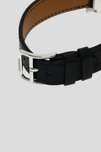 Load image into Gallery viewer, Black Steel Heure H Mini Watch by Hermès
