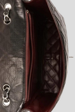 Load image into Gallery viewer, Black SHW Lambskin Jumbo Soft Single Flap Bag by Chanel
