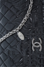 Load image into Gallery viewer, Black RHW Limited Edition Lambskin Paris Moscow Jumbo Flap Bag by Chanel
