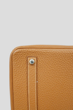 Load image into Gallery viewer, Gold PHW Birkin 35 Taurillon Clemence Leather Bag by Hermès
