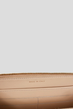 Load image into Gallery viewer, Beige GHW Caviar Classic Zip Around Wallet by Chanel
