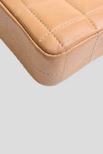 Load image into Gallery viewer, Camel Lambskin East West Chocolate Bar Shoulder Bag by Chanel
