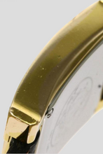 Load image into Gallery viewer, Black Yellow Gold Plated Steel Heure H Medium Watch by Hermès
