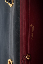 Load image into Gallery viewer, Black GHW Lambskin Jumbo Single Flap Bag by Chanel
