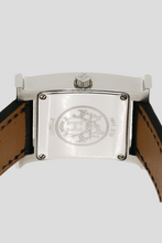 Load image into Gallery viewer, Black Steel Heure H Mini Watch by Hermès
