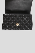 Load image into Gallery viewer, Black GHW Lambskin Mini Top Handle Bag by Chanel
