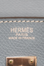 Load image into Gallery viewer, Blue Jean PHW Birkin 25 Epsom Leather Bag by Hermès
