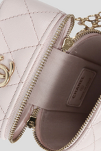 Load image into Gallery viewer, Blush Pink GHW Lambskin Vanity Bag by Chanel
