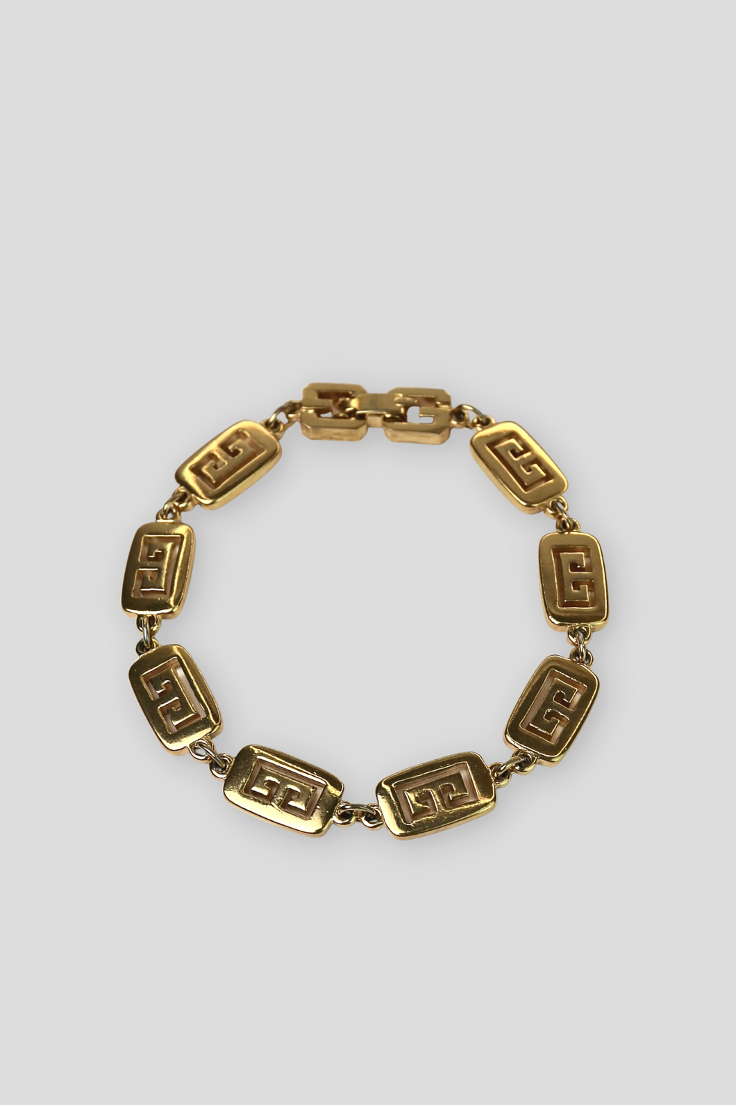 Gold Plated Signature G Bracelet by Givenchy