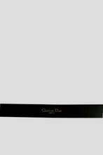 Load image into Gallery viewer, Black Leather Saddle Belt Size 80 by Dior
