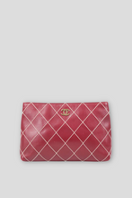 Load image into Gallery viewer, Cross Stitch Clutch Pouch by Chanel
