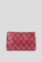 Load image into Gallery viewer, Cross Stitch Clutch Pouch by Chanel
