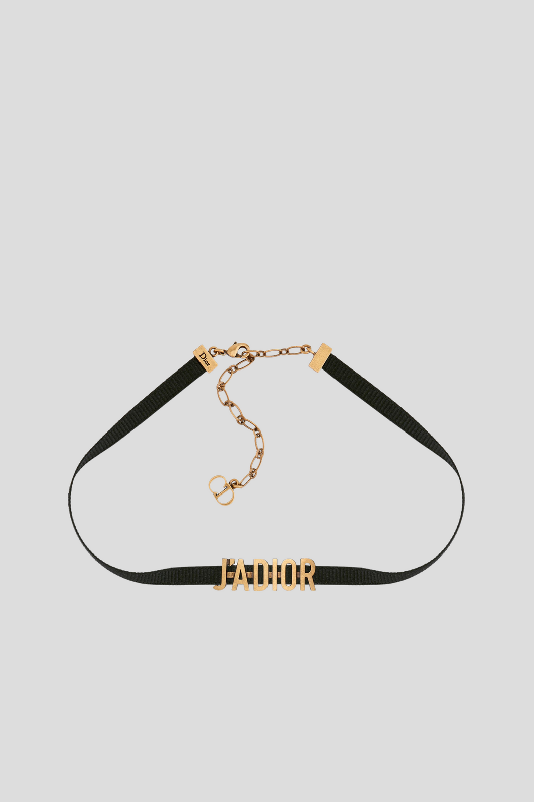 Antique Gold J'ADIOR Choker by Dior