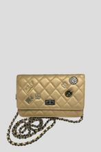 Load image into Gallery viewer, Gold Lucky Charms Casino 2.55 Reissue WOC by Chanel
