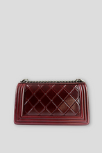 Load image into Gallery viewer, Burgundy Boy Bag Size Medium by Chanel
