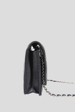 Load image into Gallery viewer, Dark Navy Classic Caviar Leather Wallet On Chain by Chanel
