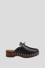 Load image into Gallery viewer, Black Carlotta Mule Size 38 / UK 5 by Hermès
