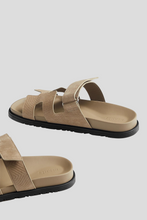 Load image into Gallery viewer, Beige Sable Chypre Sandal Size 39 / UK 6 by Hermès
