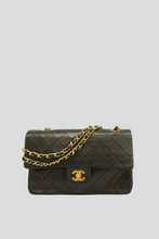 Load image into Gallery viewer, Black Lambskin Classic Double Flap Bag by Chanel
