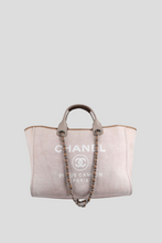 Load image into Gallery viewer, Beige Large Deauville Tote Bag by Chanel
