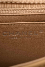 Load image into Gallery viewer, Beige Patent Leather Mini Flap Bag by Chanel
