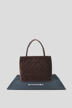 Load image into Gallery viewer, Bordeaux Suede Reprint Tote Bag by Chanel
