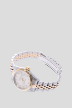 Load image into Gallery viewer, Datejust Silver Diamond Dial 18K Yellow Gold and Stainless Steel Watch by Rolex
