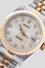 Load image into Gallery viewer, Datejust White Jubilee Diamond Dial 18K Yellow Gold and Stainless Steel Watch by Rolex
