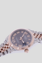 Load image into Gallery viewer, Datejust Slate Diamond Dial 18K Everose Gold and Stainless Steel Watch by Rolex
