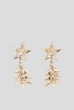 Load image into Gallery viewer, Black Crystal CC Pearl Drop Earrings by Chanel
