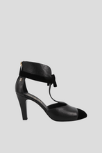 Load image into Gallery viewer, Black Ankle Heels Size 40 / UK 7 by Chanel
