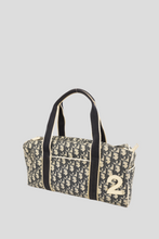 Load image into Gallery viewer, Blue Monogram Canvas Trotter Boston Bag by Dior
