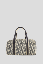 Load image into Gallery viewer, Blue Monogram Canvas Trotter Boston Bag by Dior
