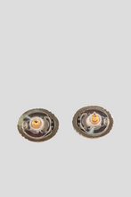 Load image into Gallery viewer, Amber CC Stud Earrings by Chanel
