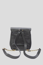 Load image into Gallery viewer, Black Caviar Leather Triple Coco Backpack by Chanel
