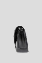 Load image into Gallery viewer, Black Chevron Caviar PHW Classic Jumbo Double Flap Bag by Chanel
