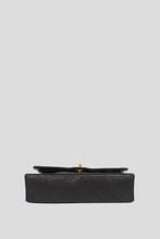 Load image into Gallery viewer, Black Lambskin Classic Double Flap Bag by Chanel
