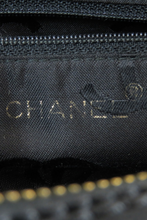 Load image into Gallery viewer, Black Lambskin Coco Chain Shoulder Tote Bag by Chanel
