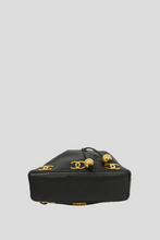 Load image into Gallery viewer, Black Caviar Leather Triple Coco Bucket Bag by Chanel
