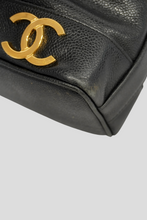 Load image into Gallery viewer, Black Caviar Leather Triple Coco Bucket Bag by Chanel
